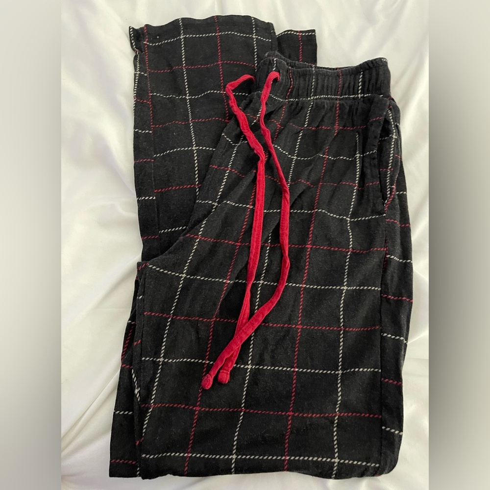 CuddlDuds Black/ Red Men’s Loungewear